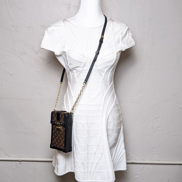 SOLDLouis Vuitton Monogram Trunk Pochette Vertical - Picture 12 of 12